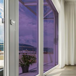 Film couleur prune transparent