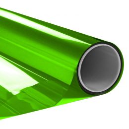 Film couleur vert clair transparent