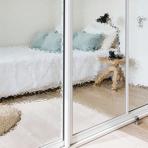 Revêtement adhésif miroir total