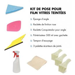 Kit de pose premium pour film teintées pour voiture