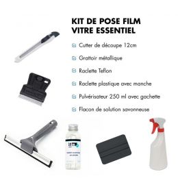 Kit de pose pour film pour vitrage
