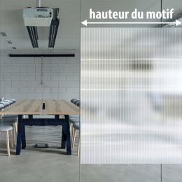 Film électrostatique effet verre estriado