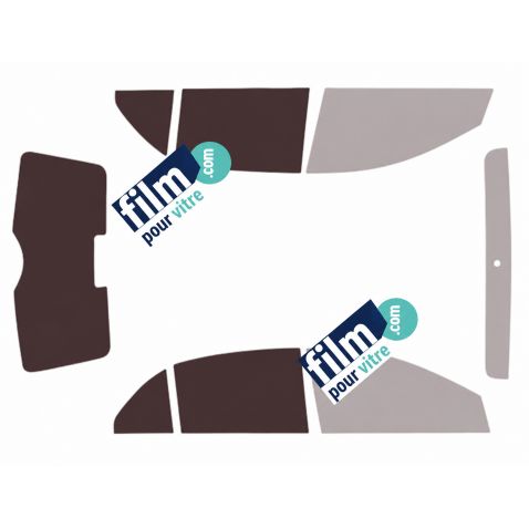 Kit film solaire prédécoupé Tata Indica Vista 5 portes (2008 - 2015)
