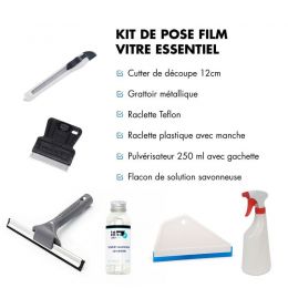 Kit de pose pour film pour vitrage