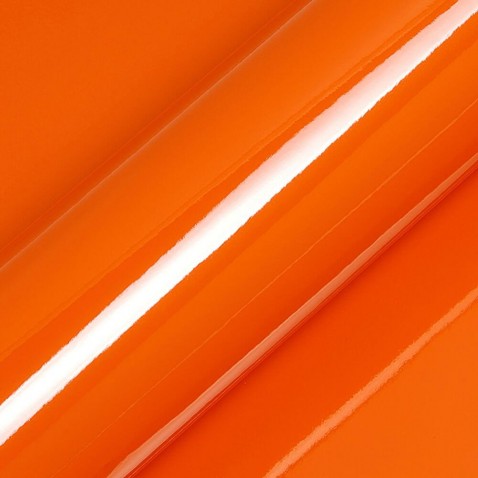 Papier vinyle adhésif monomère teinte orange compatible banderole publicitaire