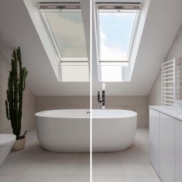 Film anti chaleur pour velux - marron