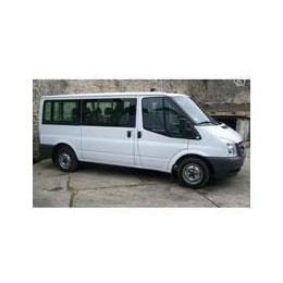 Kit film solaire Ford Transit (4) Long 4 portes (2000 - 2013) 1 portes latérale, vitres latérales fixes et hayon