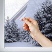 Film isolant anti froid pour fenêtre - Faible effet réfléchissant
