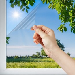 Filtre solaire transparent anti infrarouge sans effet miroir rejet total énergie solaire 49% - 40 microns