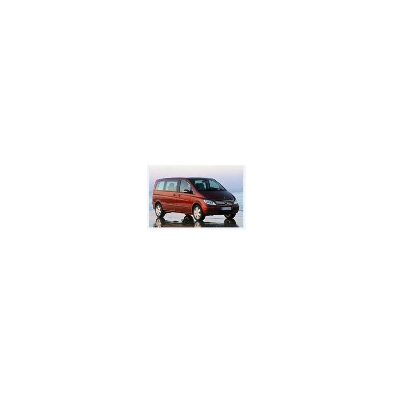 Kit film solaire Mercedes-Benz Viano (1) Long 5 portes (2003 - 2015) 2 portes latérales, vitres fixes avec 2 portes arrières