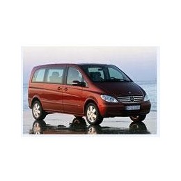 Kit film solaire Mercedes-Benz Viano (1) Long 5 portes (2003 - 2015) 2 portes latérales, vitres fixes avec 2 portes arrières