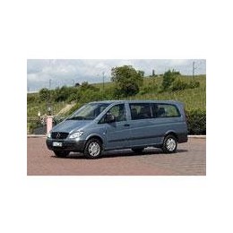 Kit film solaire Mercedes-Benz Vito (2) Long 4 portes (2003 - 2014) 1 porte latérale, vitres fixes et hayon