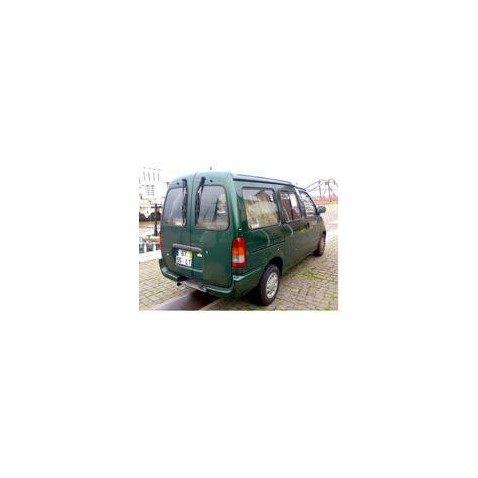 Kit film solaire Nissan Vanette (2) Cargo 4 portes (1993 - 2002) vitrée avec 2 portes arriéres