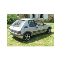 Kit film solaire Peugeot 205 (1) 3 portes (1983 - 1999) vitres arrières fixes