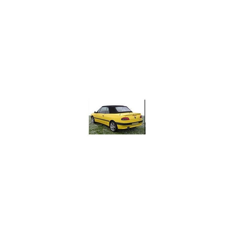 Kit film solaire Peugeot 306 (1) Cabriolet 2 portes (1993 - 2002) lunette arrière non incluse (toile)