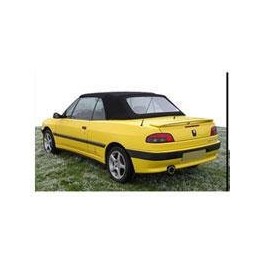 Kit film solaire Peugeot 306 (1) Cabriolet 2 portes (1993 - 2002) lunette arrière non incluse (toile)