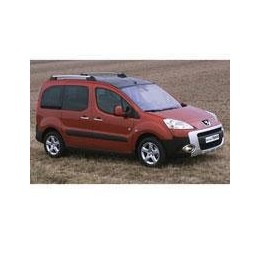 Kit film solaire Peugeot Partner (2) 6 portes (2008 - 2018) avec 2 portes arrières et 2 portes latérales