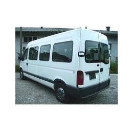 Kit film solaire Renault Master (2) Long 4 portes (1997 - 2010) tout vitré avec vitres coulissantes avant