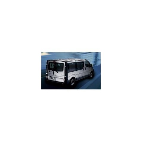 Kit film solaire Renault Trafic (2) Court 5 portes (2002 - 2015) vitres coulissantes et 2 portes arrières et 1 porte latérale