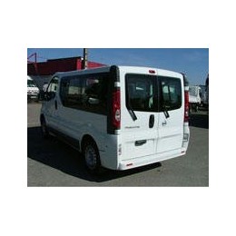 Kit film solaire Renault Trafic (2) Court 5 portes (2002 - 2015) vitres fixes avec 2 portes arrières et 1 porte latérale