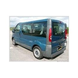 Kit film solaire Renault Trafic (2) Court 4 portes (2002 - 2015) vitres fixes avec hayon et 1 porte latérale