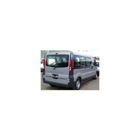 Kit film solaire Renault Trafic (2) Long 4 portes (2002 - 2015) vitres coulissantes avec hayon et 1 porte latérale