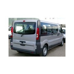 Kit film solaire Renault Trafic (2) Long 4 portes (2002 - 2015) vitres coulissantes avec hayon et 1 porte latérale