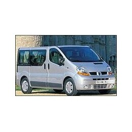 Kit film solaire Renault Trafic (2) Long 4 portes (2002 - 2015) vitres fixes avec hayon et 1 porte latérale
