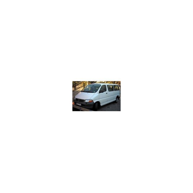 Kit film solaire Toyota Hiace (4) 5 portes (1995 - 2006) 4 vitres coulissantes et 2 portes arrières