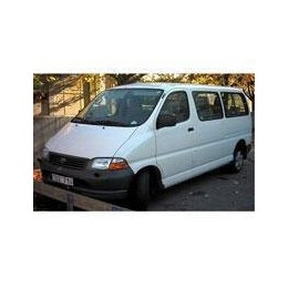 Kit film solaire Toyota Hiace (4) 5 portes (1995 - 2006) 4 vitres coulissantes et 2 portes arrières