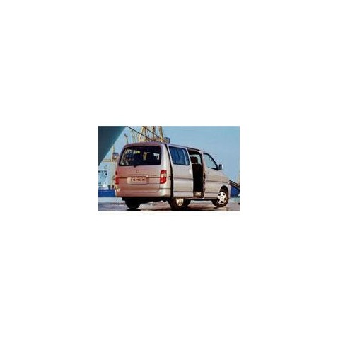 Kit film solaire Toyota Hiace (4) 4 portes (1995 - 2006) avec hayon et une vitre fixe arriére droite