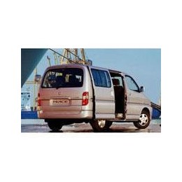 Kit film solaire Toyota Hiace (4) 4 portes (1995 - 2006) avec hayon et une vitre fixe arriére droite