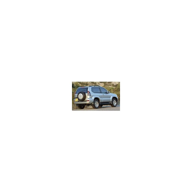 Kit film solaire Toyota Land Cruiser (12) 3 portes (2003 - 2009) roue de secours sur coffre