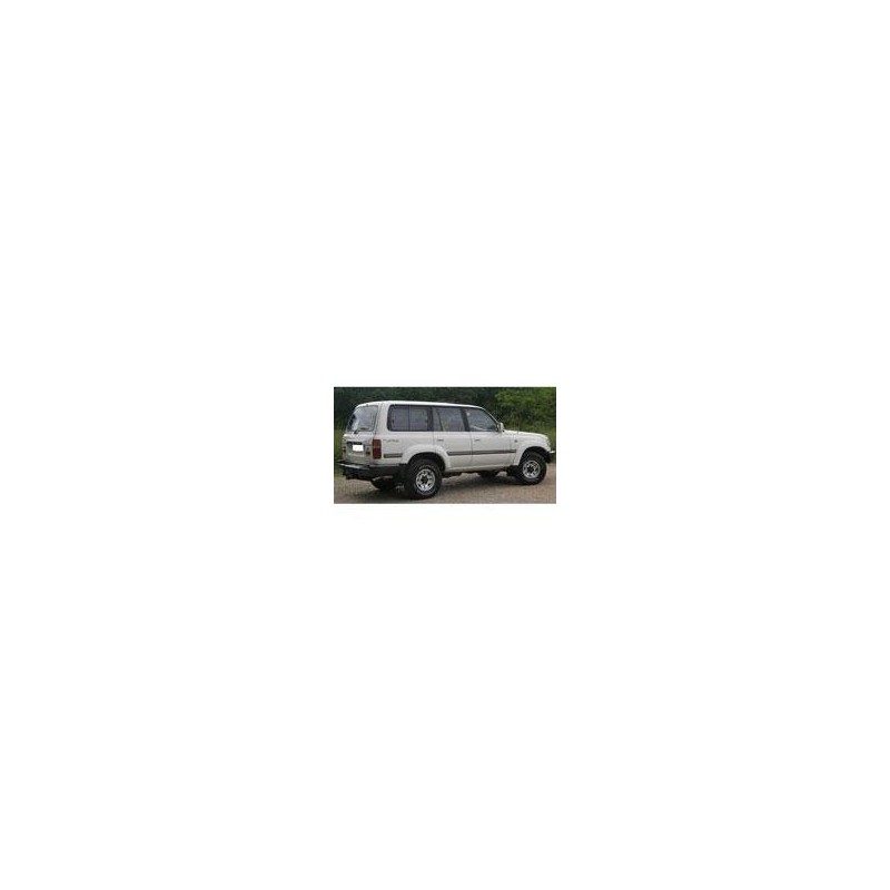 Kit film solaire Toyota Land Cruiser (8) SW 5 portes (1990 - 1998) (hdj) vitres coulissantes