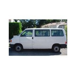 Kit film solaire Volkswagen Transporter T4 (4) Court 5 portes (1990 - 2003) vitres coulissantes et 2 portes arriéres