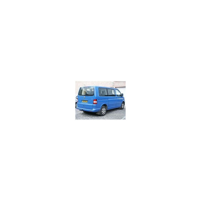 Kit film solaire Volkswagen Transporter T5 (5) Court 4 portes (2003 - 2015) 1 porte latérale, vitres ouvrantes et hayon