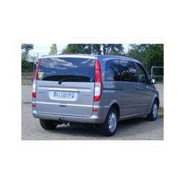 Kit film solaire Mercedes-Benz Vito (2) Compact 4 portes (2003 - 2014) 1 porte latérale, 1 vitre ouvrante côté droit et hayon