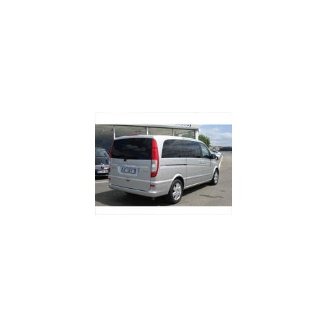 Kit film solaire Mercedes-Benz Vito (2) Extra Long 4 portes (2003 - 2014) 1 porte latérale, 1 vitre ouvrante côté droit et hayon