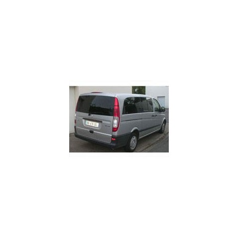 Kit film solaire Mercedes-Benz Viano (1) Long 4 portes (2003 - 2015) 1 porte latérale, 1 vitre ouvrante côté droit et hayon