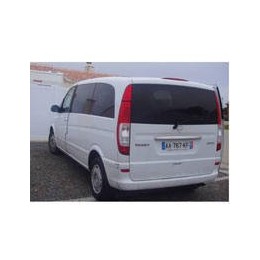 Kit film solaire Mercedes-Benz Viano (1) Compact 5 portes (2003 - 2015) 2 portes latérales, vitres fixes et hayon