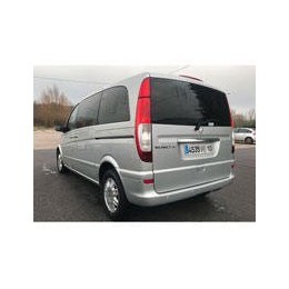 Kit film solaire Mercedes-Benz Viano (1) Long 5 portes (2003 - 2015) 2 portes latérales, vitres fixes et hayon