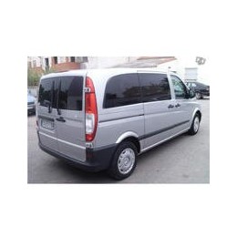 Kit film solaire Mercedes-Benz Viano (1) Compact 6 portes (2003 - 2015) 2 portes latérales, vitres fixes et 2 portes arrières