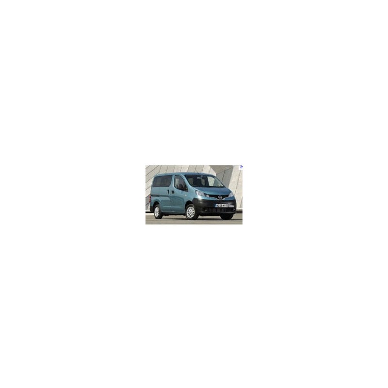 Kit film solaire Nissan Evalia (1) NV200 6 portes (depuis 2009) vitres fixes avec 2 portes arrière
