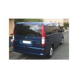 Kit film solaire Mercedes-Benz Vito (2) Long 4 portes (2003 - 2014) 1 porte latérale, 2 vitres ouvrantes droite et gauche latérales et hayon
