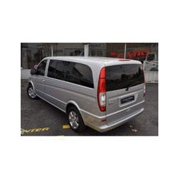 Kit film solaire Mercedes-Benz Viano (1) Extra Long 4 portes (2003 - 2015) 1 porte latérale, 2 vitres ouvrantes droite et gauche latérales et hayon