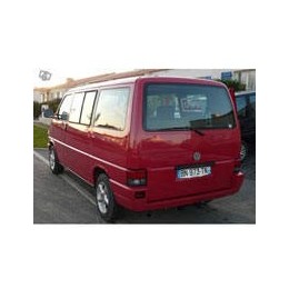Kit film solaire Volkswagen Transporter T4 (4) Court 4 portes (1990 - 2003) 1 vitre coulissante coté gauche et 1 vitre fixe coté droit et hayon