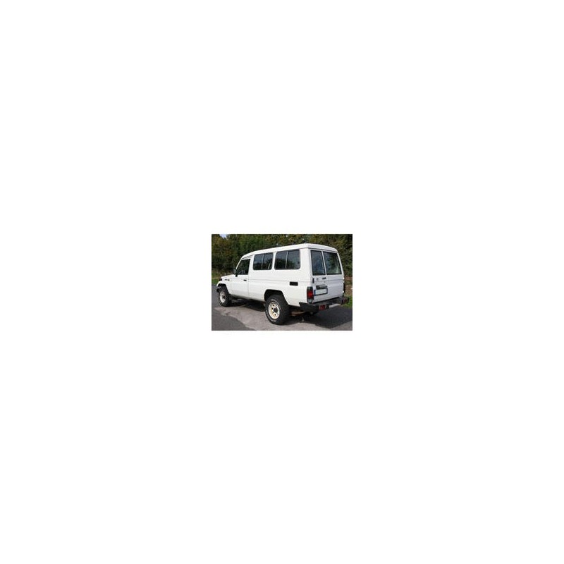 Kit film solaire Toyota Land Cruiser (7) Fourgon Break 2 Portes Arriéres 4 portes (1998 - 2010) sans déflecteurs avants (hzj78)