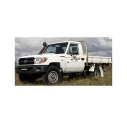 Kit film solaire Toyota Land Cruiser (7) Utility Pick-up 2 portes (depuis 1998) avec déflecteurs avants