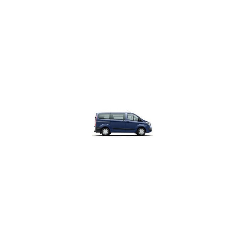 Kit film solaire Ford Custom Transit (1) Court 4 portes (depuis 2013) 1 porte latérale, vitres fixes et hayon