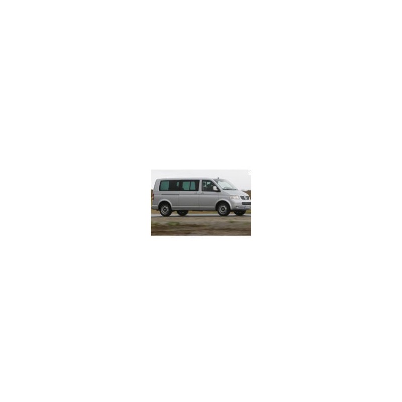Kit film solaire Volkswagen Transporter T5 (5) Long 5 portes (2003 - 2015) 2 portes latérales avec vitres coulissantes et hayon